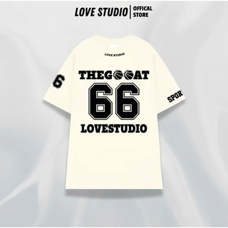 Áo Thun LoveIStudio 66 THEGOOAT Sports Unisex Form Rộng Nam Nữ Prenium Cotton 100% Cổ Tròn tặng kèm Box [A099]