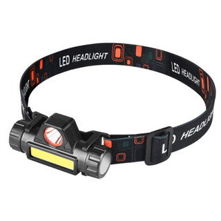đèn pin đội đầu siêu sáng ❤️FREESHIP❤️ đèn pin mini siêu sáng HFL-03 có chân sạc USB bóng LED COB+XPE