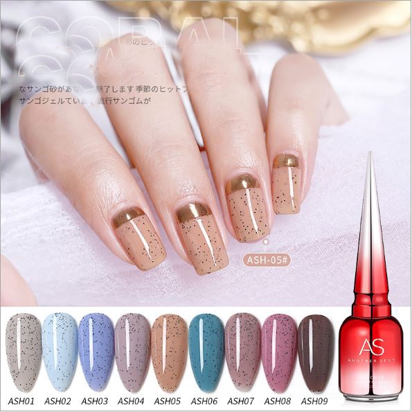 [Xả lỗ đổi bảng màu] SƠN CÁT MÀU MỚI ASH 9 chai đỏ nhọn 15ml siêu HOT