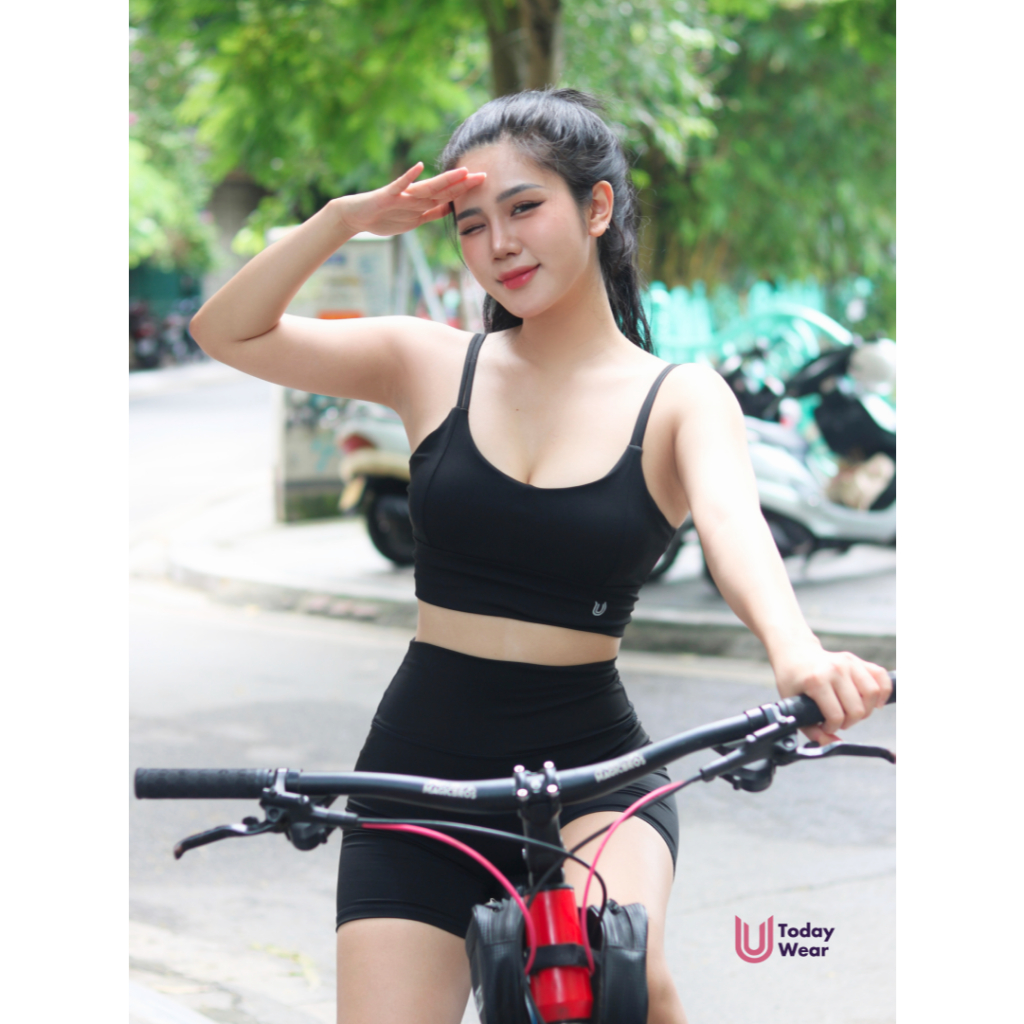 Ảnh Áo bra thể thao Rainbow nâng vòng 1 Today U Wear thoải mái tập gym yoga đạp xe 2