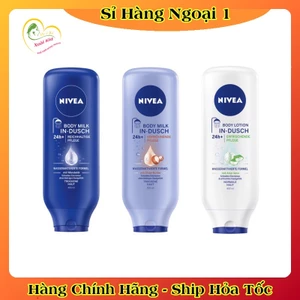 Kem tắm xả Nivea chăm sóc và dưỡng da toàn thân của Đức- Date mới nhất Đủ Bill