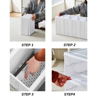 Tủ Giày Gấp Gọn, Kệ Giày,Hộp Giày Đa Năng Tiện Lợi,Hộp Trưng Bày Chắc Chắn Bền Đẹp Bảo Hành 12 Tháng