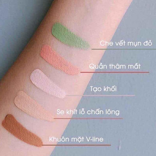 Bảng Che Khuyết Điểm CATRICE Allround Concealer Palette Triệt Sắc 5Ô Hàng Công Ty