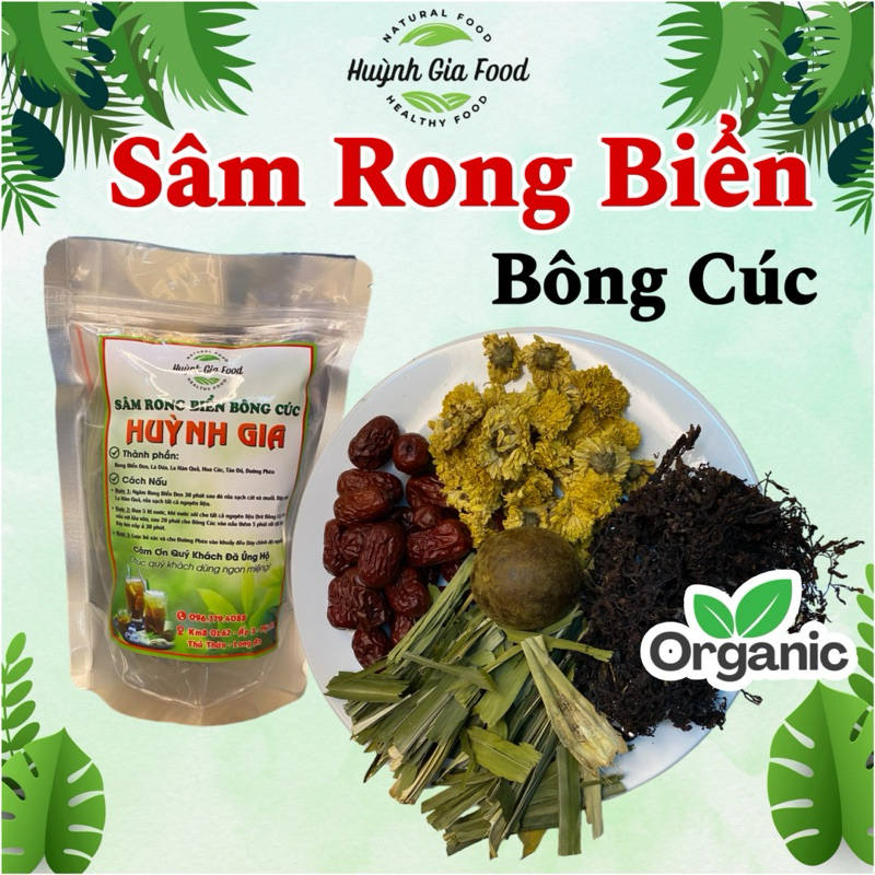 Sâm Rong Biển Bông Cúc Huỳnh Gia Giúp Mát Gan Thanh Lọc Cơ Thể Set Nấu ...