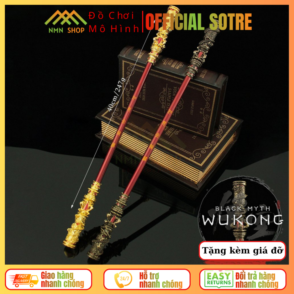 Mô hình sưu tập Gậy Như Ý game Black Myth: Wukong 40cm | Shopee Việt Nam