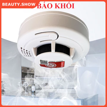 🏆FREESHIP🏆Chuông báo cháy báo khói không dây,báo cháy tự động cảm biến khói dùng pin độ nhạy cao,còi báo cháy độc lập
