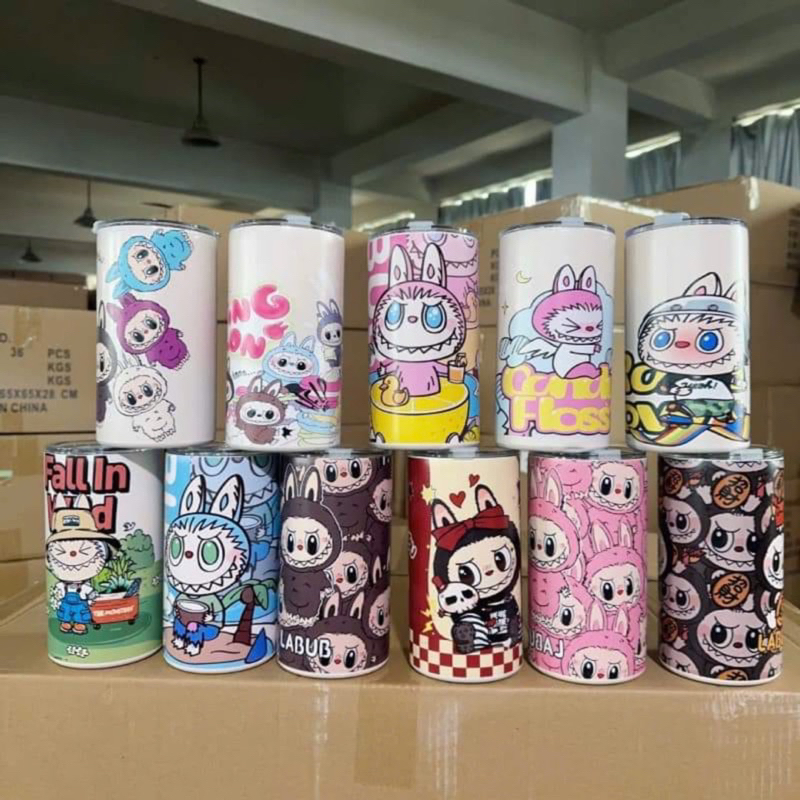 ly giữ nhiệt 600ml hình labubu | Shopee Việt Nam