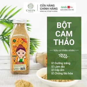 Bột mặt nạ cam thảo Calen Nature's Farm làm đẹp, dưỡng trắng da giảm thâm, giúp da mịn màng, hồng hào trắng sáng
