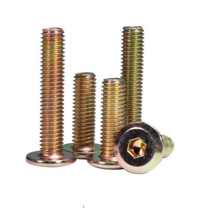 Ốc lục giác chìm M8 màu vàng (20 con) | Shopee Việt Nam