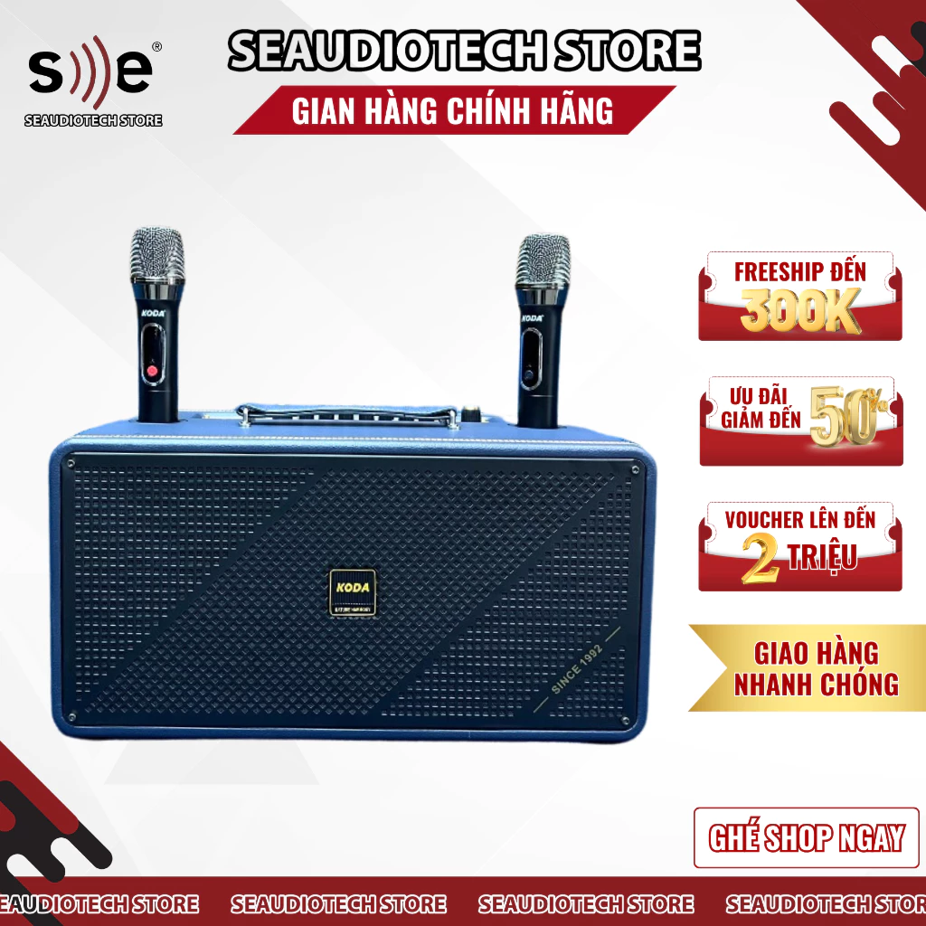 Loa Cầm Tay Koda Future86 V2 💥 HÀNG CAO CẤP 💥 Loa Bluetooth 6.0, Bass Boost, Thời Gian Sử Dụng Lâu,