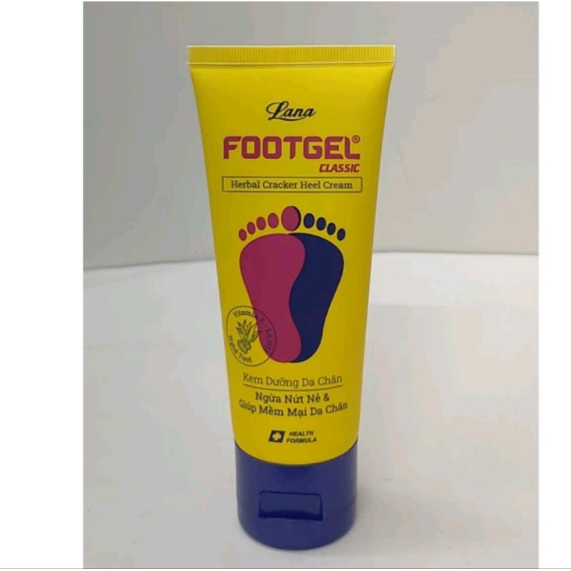 Kem chống nứt nẻ da gót chân FOOTGEL LANA tuýp 50G