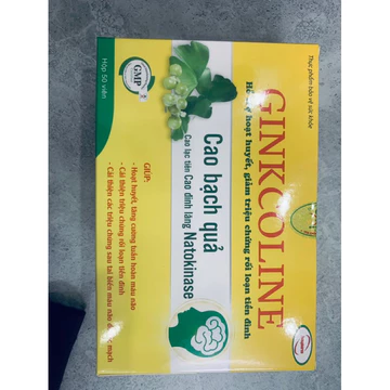 {Chính Hãng} Viên uống bổ não GINKCOLINE hoạt huyết dưỡng não, hoạt huyết tiền đình