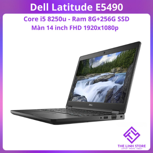 Laptop Dell Latitude E5490 màn 14 inch FHD - Core i5 8250 ram 8G 256G ...