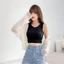 Áo ba lỗ nữ có mút ngực DuyLinh may 2 lớp dày dặn áo croptop 3 lỗ ôm body tôn dáng vải mát DL3LCM