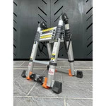 Thang nhôm rút chữ A 3.8M (1.9M+1.9M) có bánh xe, thanh giằng chống rung lắc, hàng nhập khẩu - BẢO HÀNH 24 THÁNG — ảnh 4