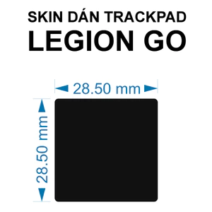 Skin dán trackpad cho Legion Go / Go 2 | Film 3M vân nổi | Custom theo yêu cầu