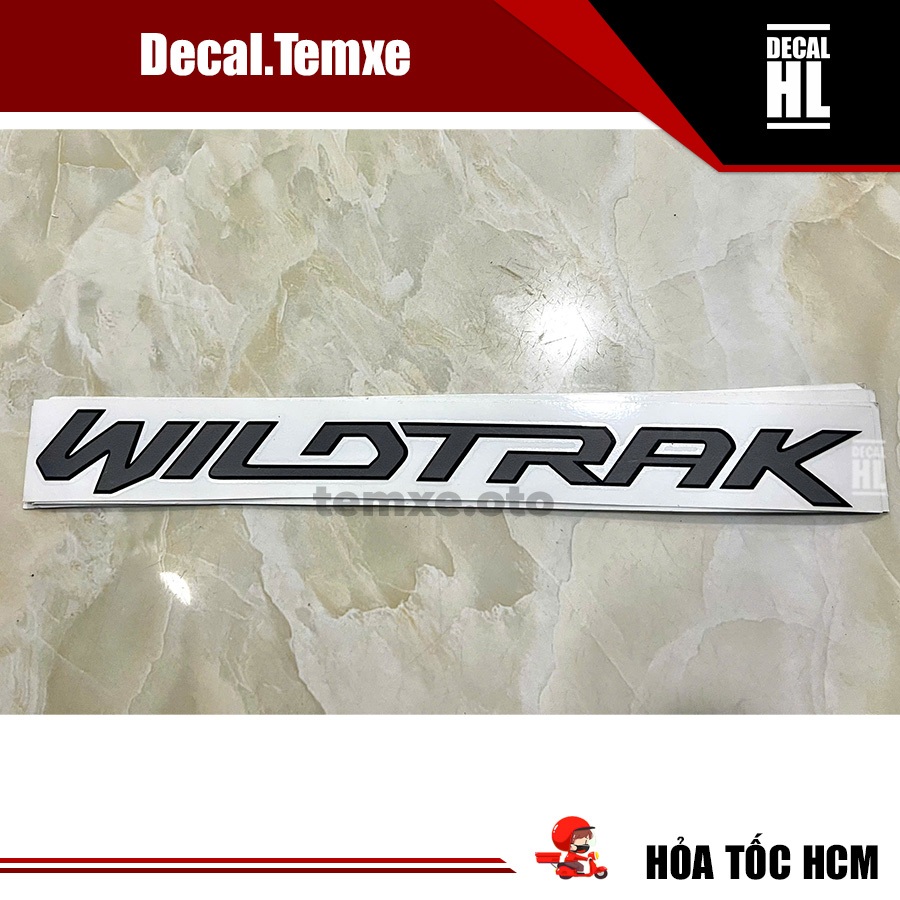 Tem chữ WILDTRAK SAU XE Ranger. Tem Ford Ranger | Shopee Việt Nam