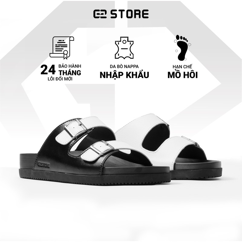 Ảnh Dép da nam G2 Cupid sandal nam thời trang unisex, Dép lê hai quai ngang xăng đan đi biển chính hãng 1