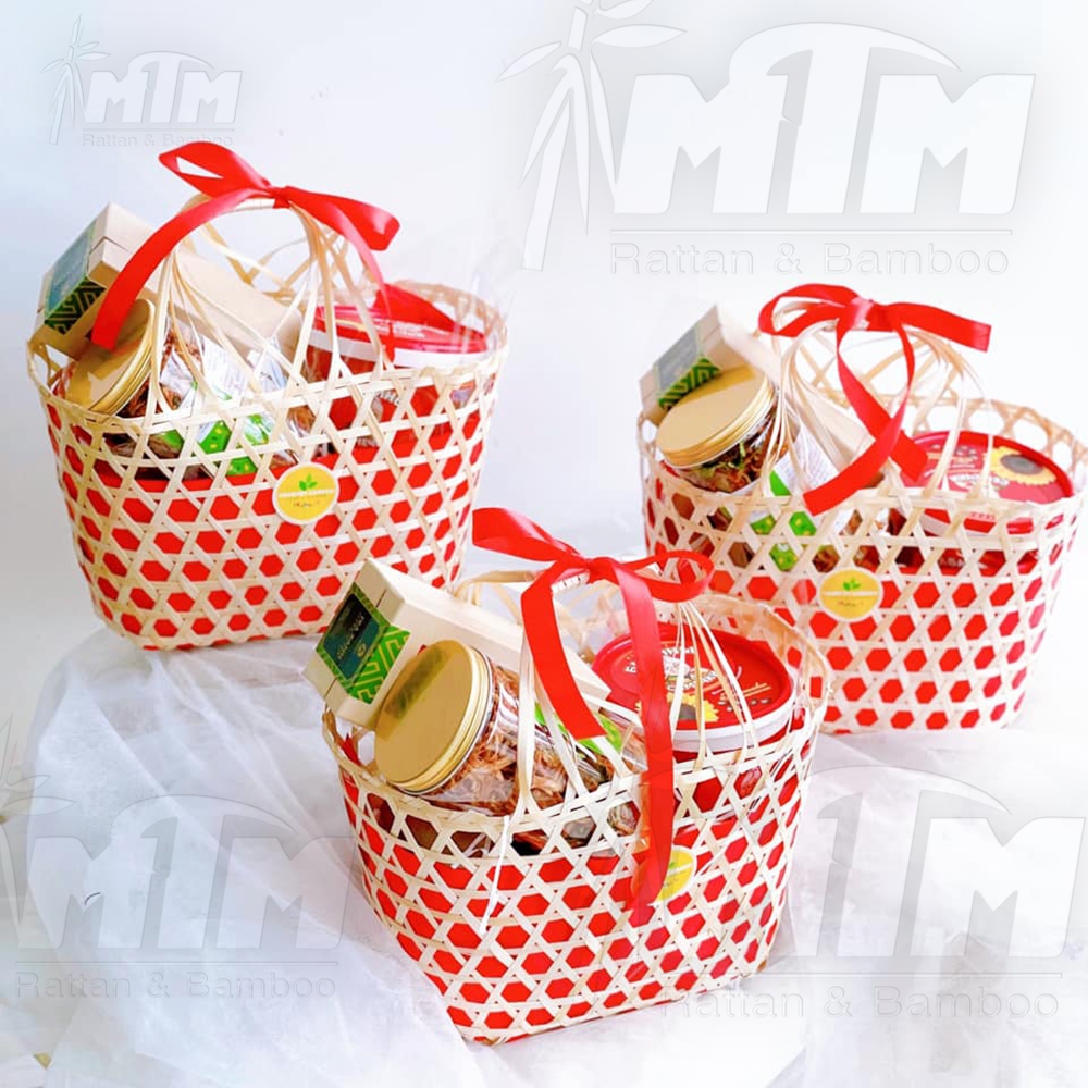 Giỏ tre l Làn tre gói quà tặng. | Shopee Việt Nam