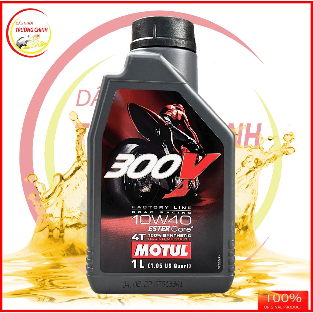 Nhớt Motul 300V Factory Line 10W40 - 15W50 -5W40 1.1L, 1.2L, 1.3L