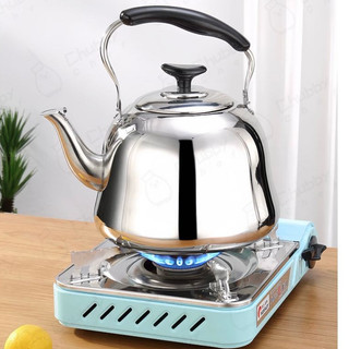 Ấm đun nước inox nhiều dung tích 1L - 6L Chubby Chef dùng cho mọi loại bếp，ấm nấu nước pha trà ấm đun bếp gas