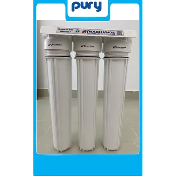Bộ lọc nước sinh hoạt, bộ lọc tổng, bộ lọc chặn đầu nguồn, bộ lọc thô đầu nguồn 3 cấp 20 inch