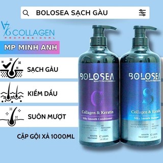 bộ sản phẩm dầu gội xả BLOSEA (chính hãng)