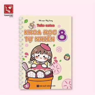 Sổ Giấy Lò Xo Take Note Khoa học Tự nhiên 8 TUANVIET BOOKS cỡ A5 (Phiên Bản Mới Nhất)