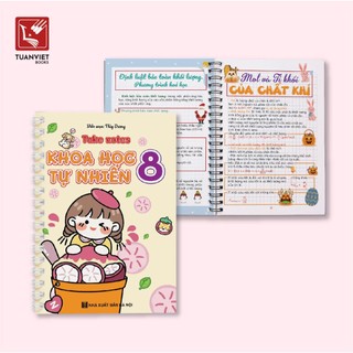Sổ Giấy Lò Xo Take Note Khoa học Tự nhiên 8 TUANVIET BOOKS cỡ A5 (Phiên Bản Mới Nhất)