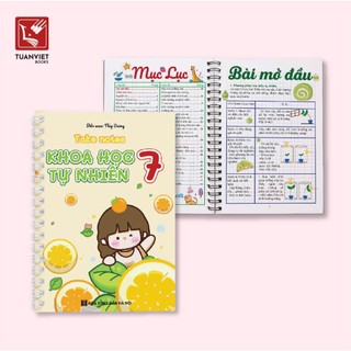 Sổ Giấy Lò Xo Take Note Khoa học Tự nhiên 7 TUANVIET BOOKS cỡ A5 (Phiên Bản Mới Nhất)