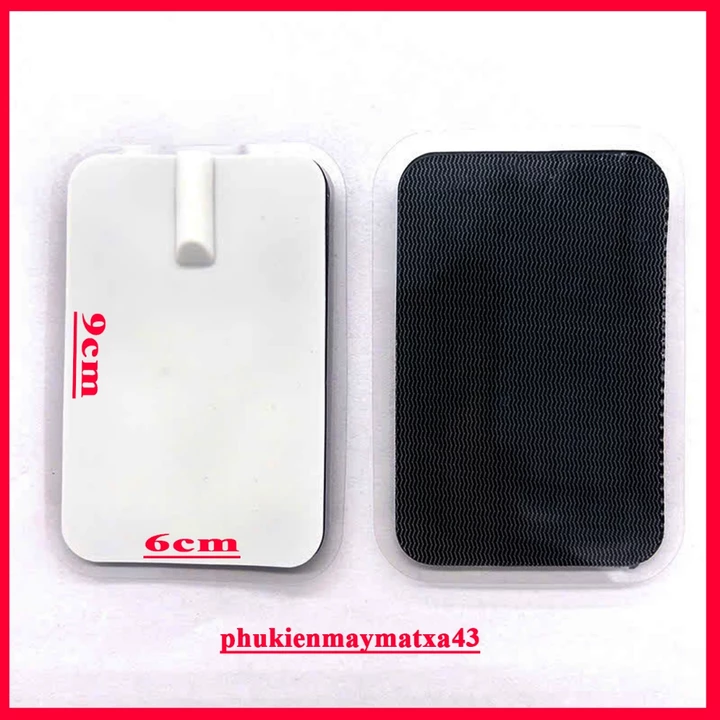 Cặp Miếng dán điện xung dẻo 6cm x 9cm máy điện xung Dr Home, Dr Ho , MPT8-12, máy điện châm KWD 808I – 2