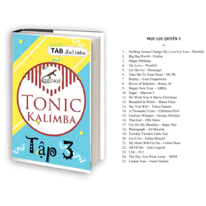 Tab kalimba sách tab số cho đàn kalimba nhiều bài AURORA AUO040 Khăn mặt, khăn tắm, áo choàng tắm