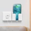 Combo 5 cái Kệ Dán Tường Để Remote, Đồ Dùng/ Giá Đỡ Sạc Điện Thoại - Có Móc Treo Giữ Dây Điện