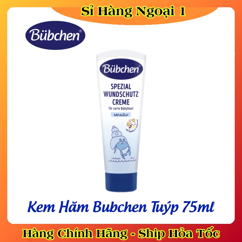 Kem bôi hăm Bubchen  ngừa hăm hiệu quả cho bé, 75ml  [NỘI ĐỊA ĐỨC]