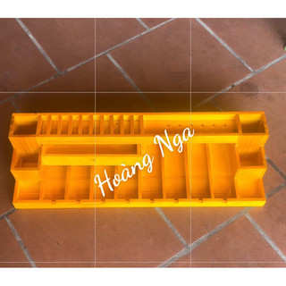 Khay đựng tông đơ gỗ thông đặc mịn siêu bóng các mẫu dáng hiện đại hot nhất