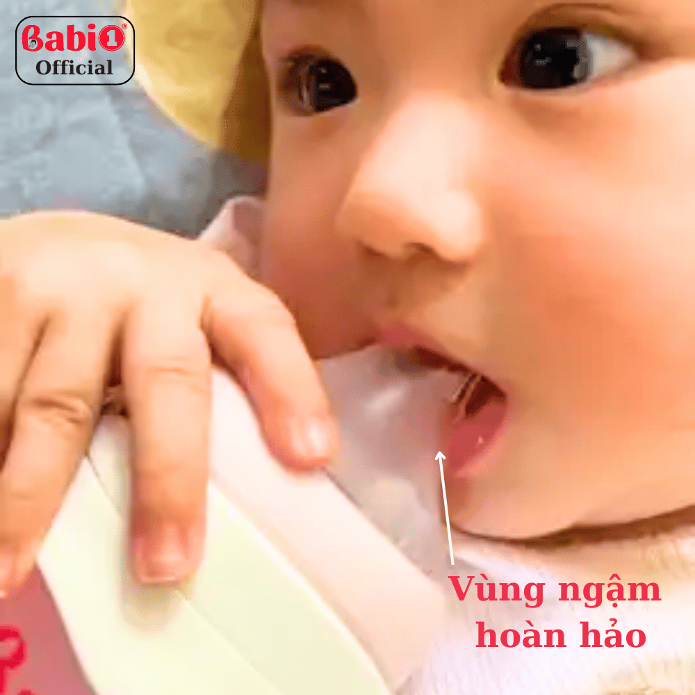 Babi1 Combo 2 Bình Sữa PPSU Plus Cổ Rộng Núm Ti Silicon Y Khoa Gen 4 Chống Sặc Có Tay Cầm (90/180ml)
