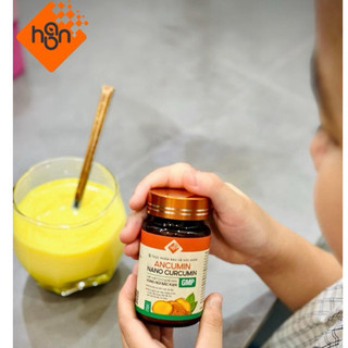 Ancumin-Nanocurcumin hỗ trợ niêm mạc dạ dày,giảm ợ hơi,ợ chua