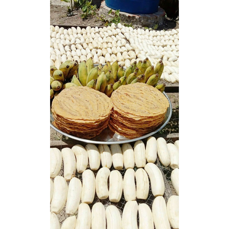 Chuối ép dẻo không đường, ko đường . Trái cây sấy Minh Nhi