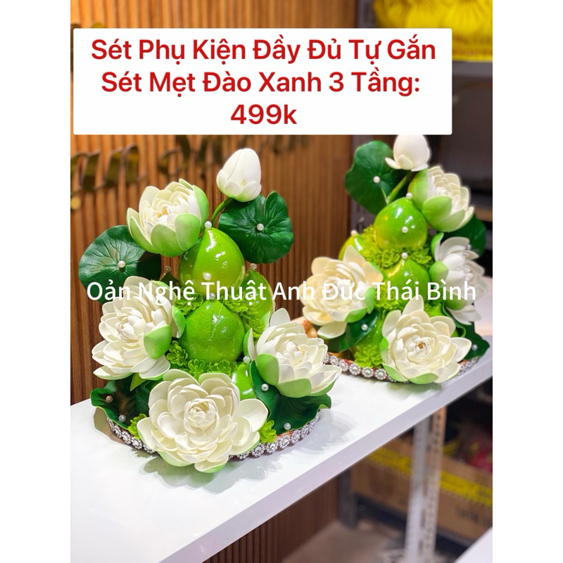 Sét oản đầy đủ về tự gắn ( đủ: oản/phụ kiện/ keo)