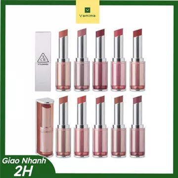 Son Thỏi 3CE Blur Matte Lipstick Mịn Lì Nhẹ Môi Lâu Trôi - Vamima