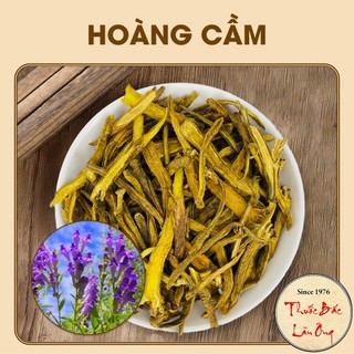 Hoàng cầm khô 100g, thái lát mỏng, thơm, sạch - Lãn Ông