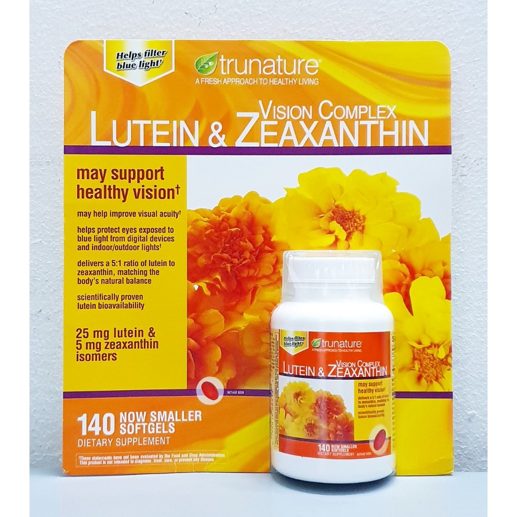date 1/26- Viên uống Bổ Mắt Trunature Vision Complex Lutein ...