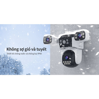 Camera IP Wifi Ngoài Trời Vstarcam CS621SR 6MP Xem Cùng Lúc 3 Màn Hình, Chống Nước, Ban Đêm Có Màu