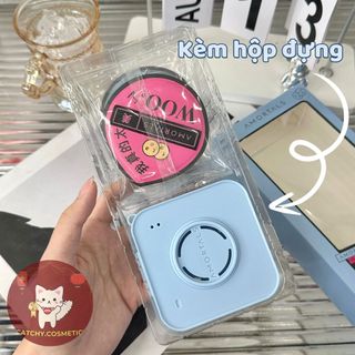 [AMORTALS] Bộ 2 Bông Mút AMORTALS Đen Trang Điểm Tán Kem Nền Màu Đen XL Kèm Hộp, Dụng Cụ Trang Điểm Nền