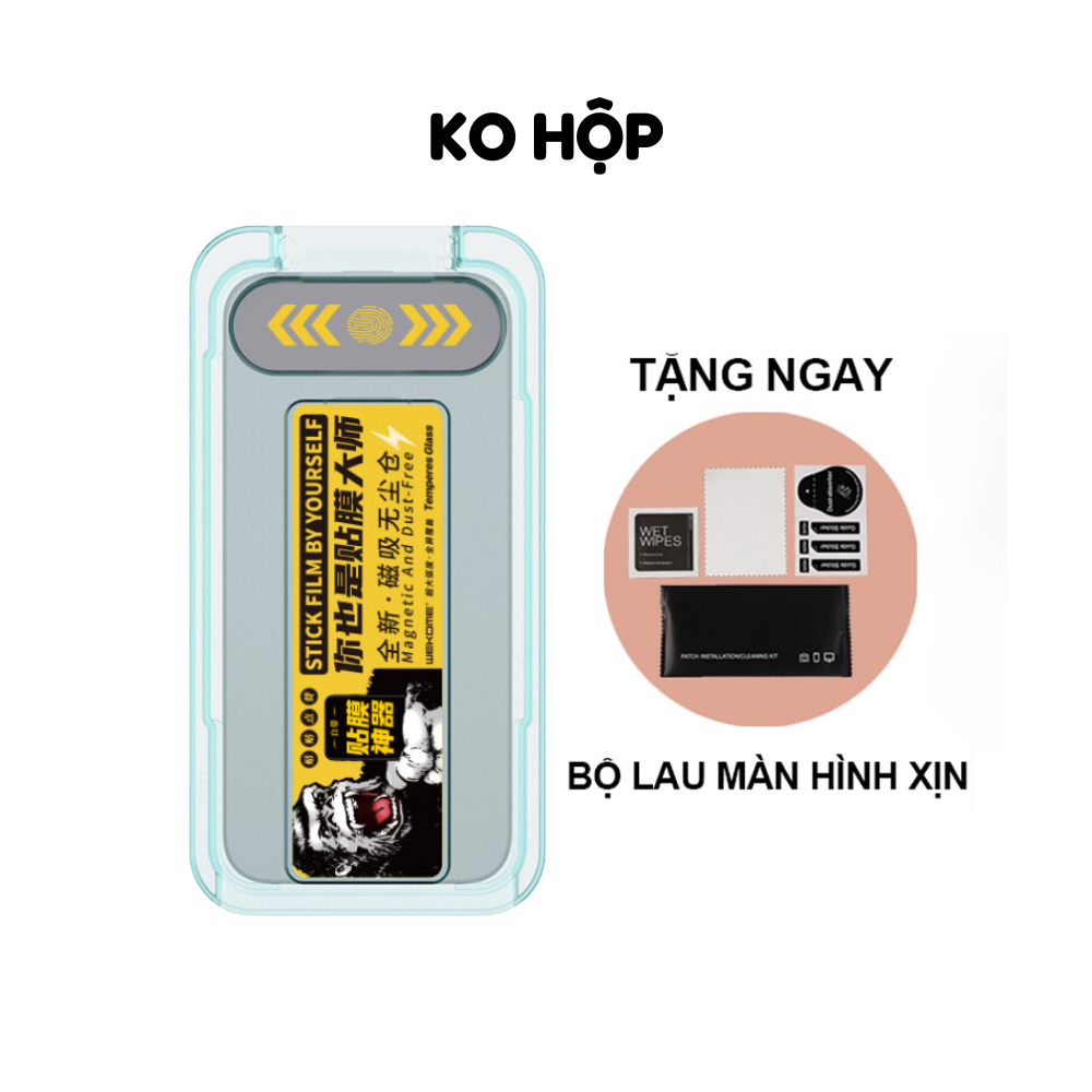 Kính Cường Lực iphone Khung Tự Dán Chống Nhìn Trộm Ngăn Bụi Loa WTP-057/116 cho 11/12/13/14/15/16/17/Pro/Plus/Pro Max
