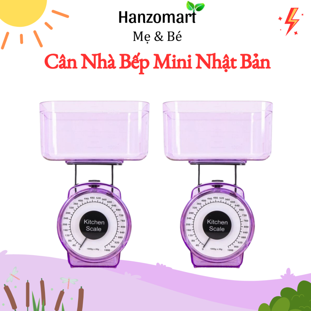 Cân nhà bếp mini Nhật Bản