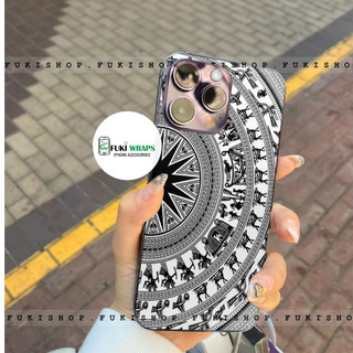 Miếng dán Skin / Ốp Lưng  FULL VIỀN Trống Đồng Dành Cho15 pro max 14 pro max 13 pro max 12 pro max - Fukishop