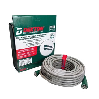 Dây rửa xe cao áp DEKTON 10 - 15 - 20 mét ren 22mm