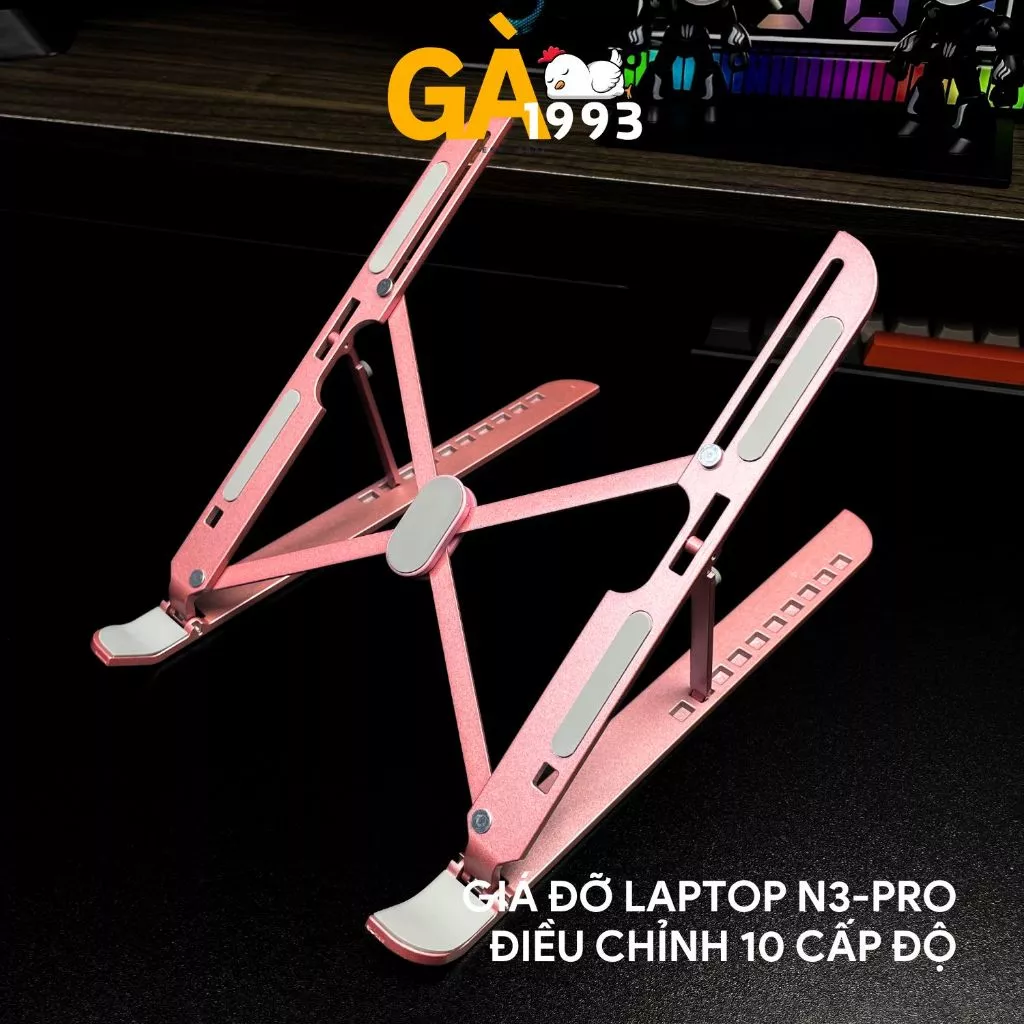 Chân kê Laptop 14/15/16/17 inch ,giá đỡ laptop hợp kim nhôm điều chỉnh nhiều cấp độ đa dạng mẫu mã