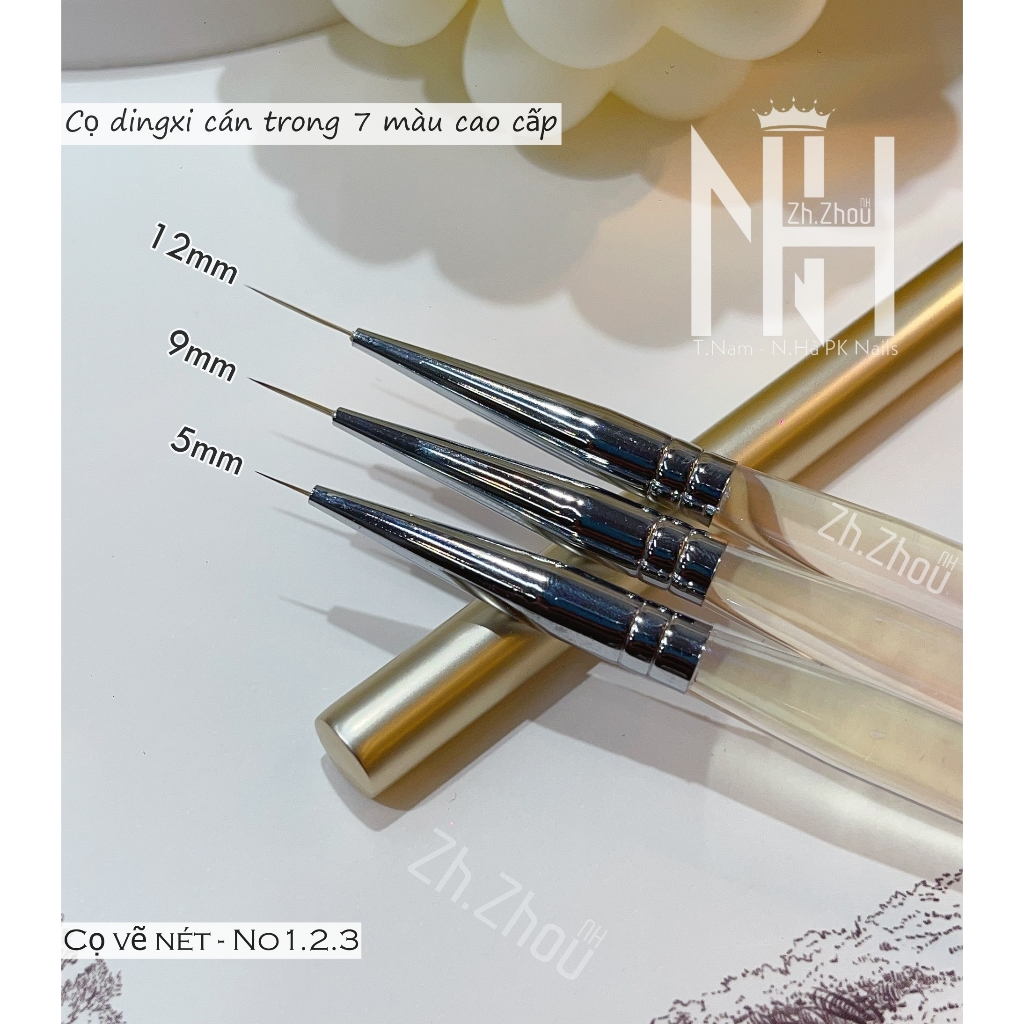 Cọ nét nhật số 1,2,3 , cọ vẽ hoạt hình, cọ vẽ hoa, cọ cao cấp